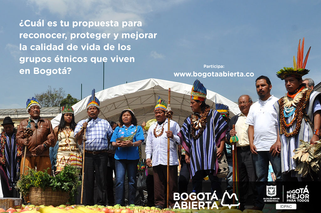 Como Reconocer Proteger Y Mejorar La Calidad De Vida De Los Grupos Etnicos Que Viven En Bogota Bogota Abierta